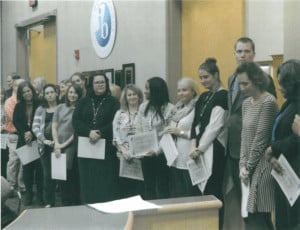 Representatives from all seven elementary schools