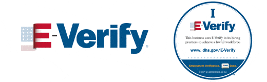 E-Verify Logo - The HR department uses E-Verify in its hiring practice to achieve a lawful workforce.