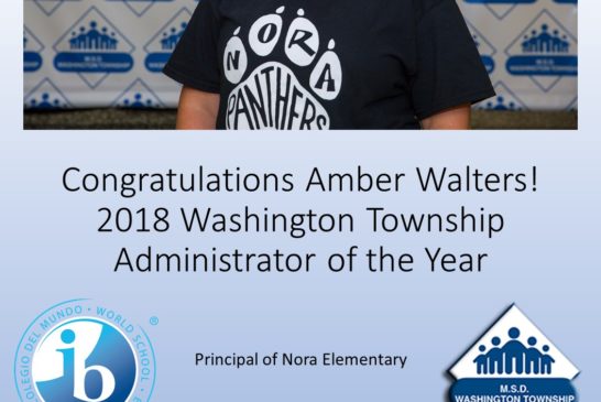 Administrator of the Year Walters