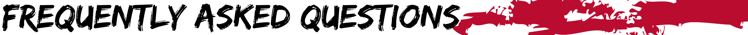 FAQ Banner FAQ Banner