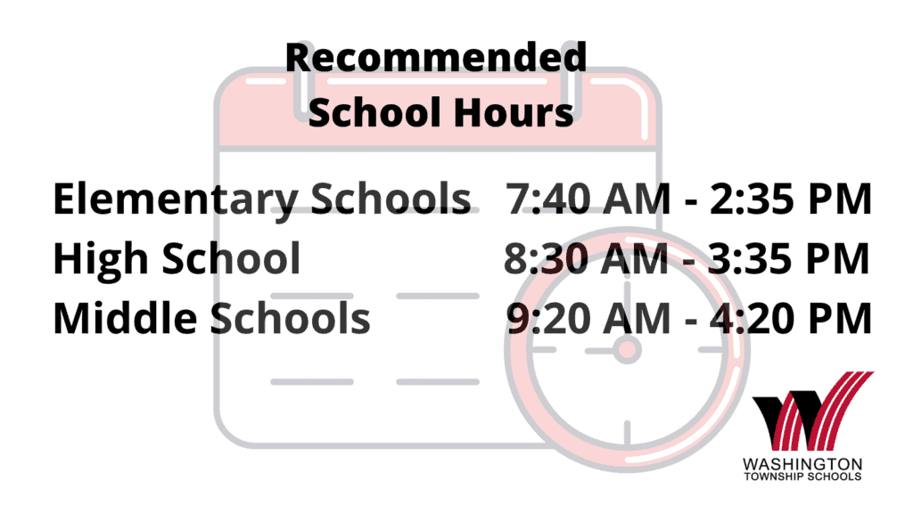 School Calendar And Hours Archive MSD Washington Township