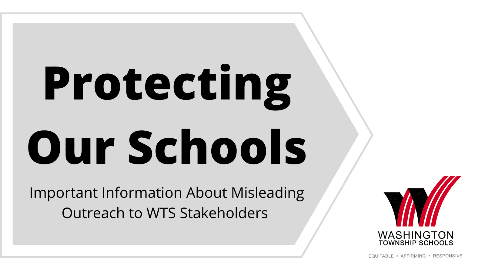 Misleading Outreach to WTS Stakeholders