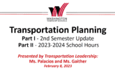 Transportation Planning