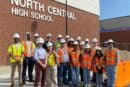 NCHS Students Visit Construction Site