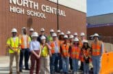 NCHS Students Visit Construction Site