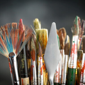 Picture of painting supplies